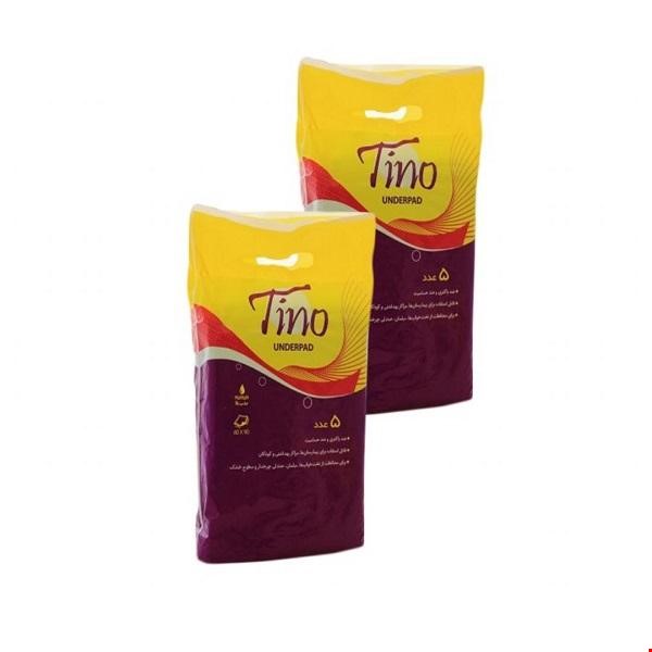 پد زیرانداز بهداشتی تینو مجموعه 2 عددی