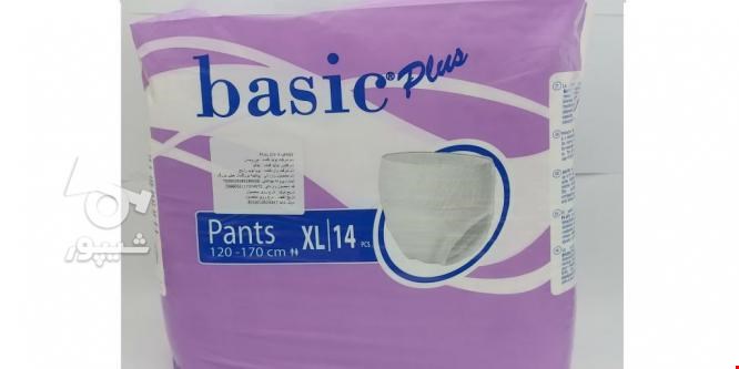 پوشک بزرگسال شورتی بیسیک سایز خیلی بزرگ بسته ۱۴ عددی