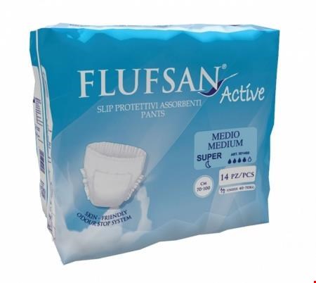 پوشک بزرگسالان شورتی فلوفسان متوسط ماکسی سوپر 14 عددی