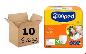 پوشک بزرگسال شورتی جان پد مدیوم کارتن 10تایی با ارسال رایگان