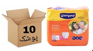 پوشک بزرگسال شورتی جان پد اسمال کارتن 10تایی با ارسال رایگان