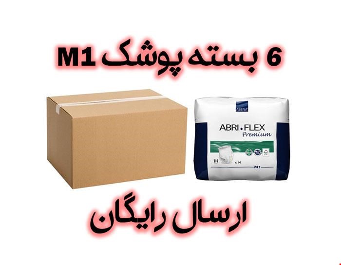 یک کارتن پوشینه بزرگسال شورتی ابری فلکس M1