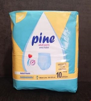 پوشک بزرگسال شورتی پاین pine سایز مدیوم medium بسته 10تایی