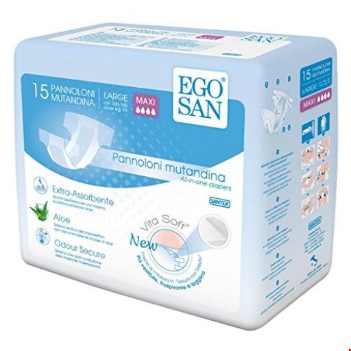 پوشک بزرگسال چسبی اگوسان سایز متوسط بسته ۳۰ عددی