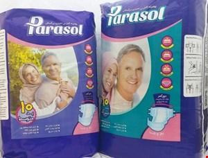 پک 6 عددی پوشک بزرگسال پاراسل چسبی متوسط بسته 12 تایی