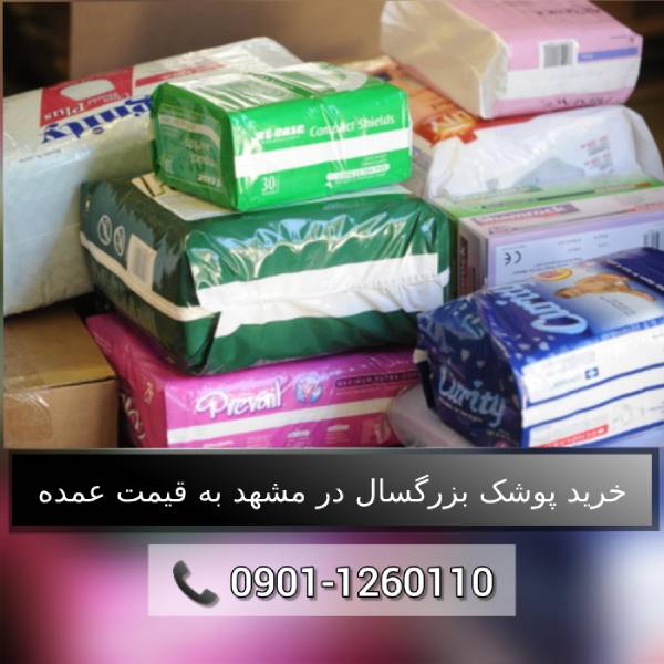 خرید پوشک بزرگسال شورتی و چسبی در مشهد به قیمت عمده 