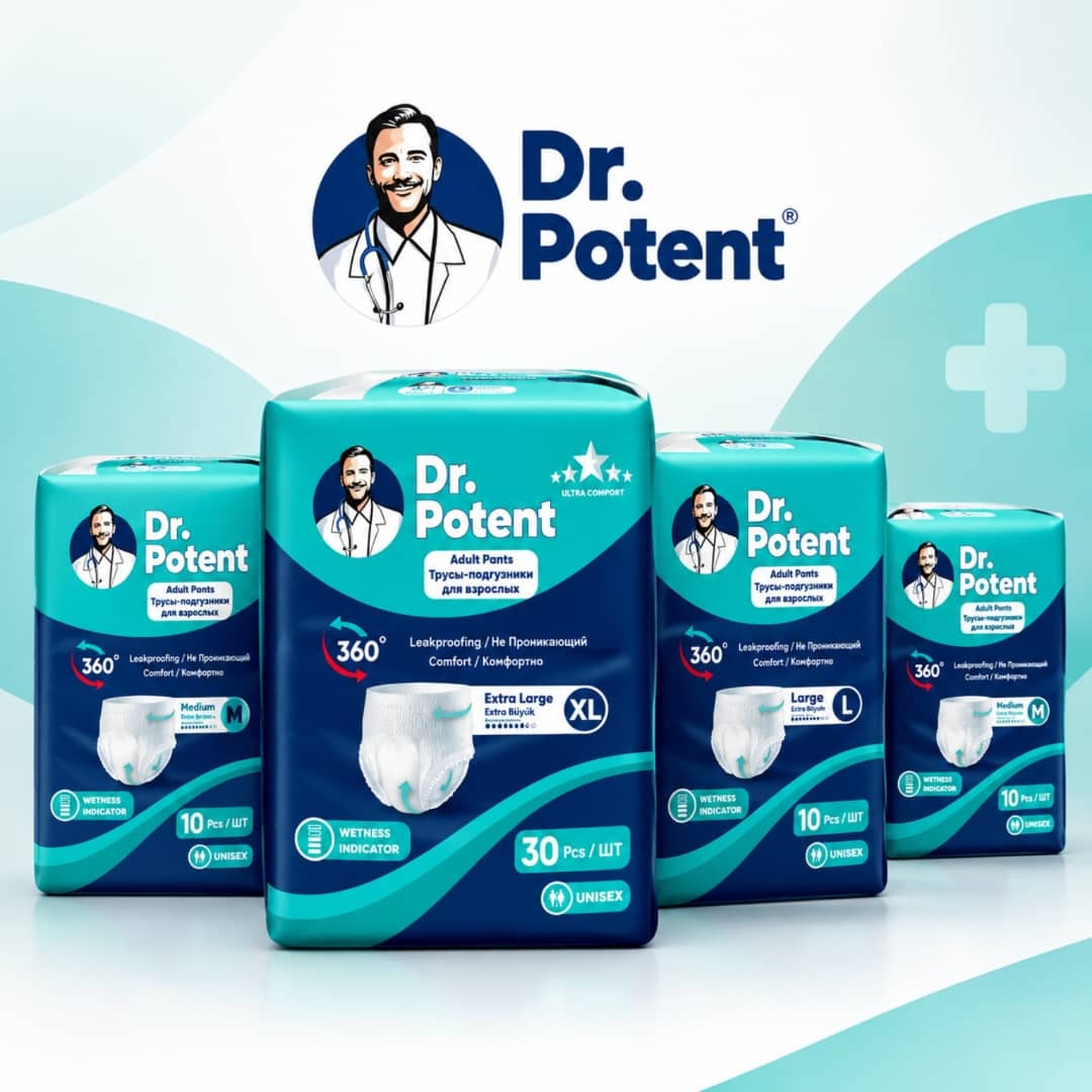 پوشک بزرگسال دکتر پوتنت Dr. Potent
